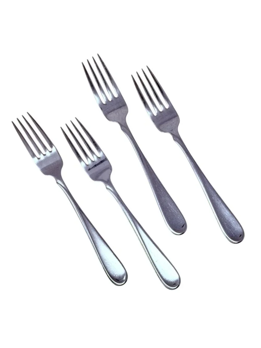 4 Dinner‎ Forks Fork Flight-Reliance Oneida Stainless Steel Flatware 7 3/8